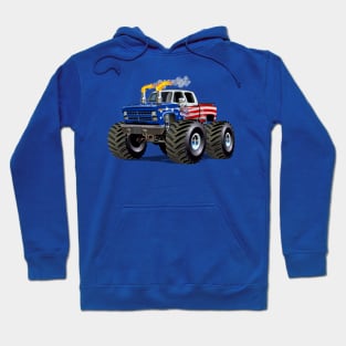 Cartoon monster truck Hoodie